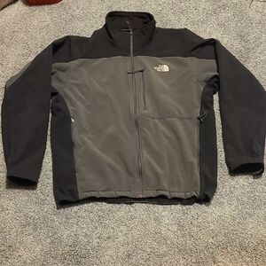 The North Face Gray and Black Performance Jacket